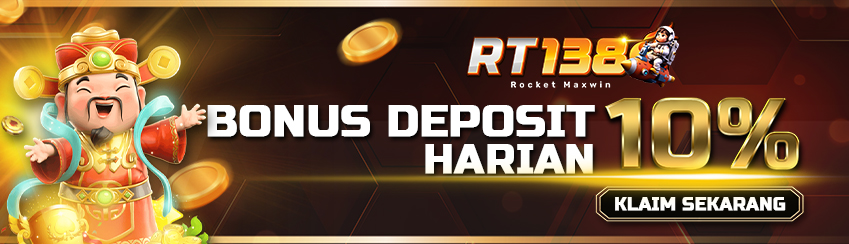 BONUS DEPOSIT HARIAN 10% (SLOT,CASINO,SPORTSBOOK)